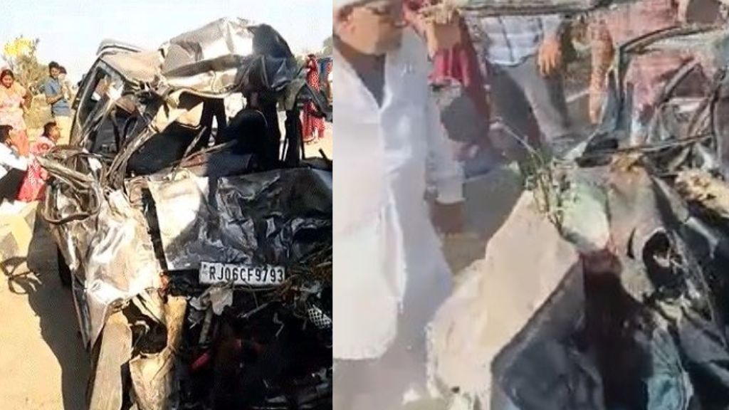 जयपुर-अजमेर हाईवे पर भीषण सड़क हादसा, 7 लोगों की मौत जयपुर-अजमेर हाईवे पर भीषण सड़क हादसा, 7 लोगों की मौत